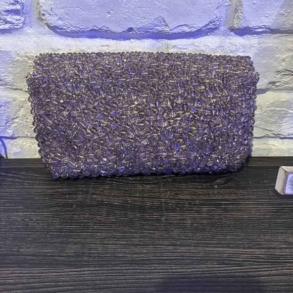 Banana Republic all over beaded clutch - Picture 3 of 5